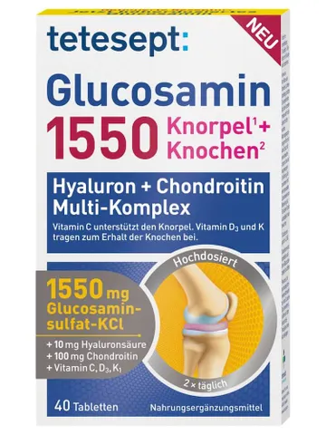 Viên Bổ Xương Khớp, Giảm Đau Glucosamin 1550 Tetesept