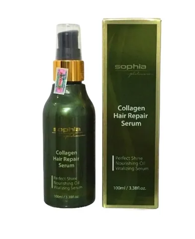 Tinh dầu Collagen Sophia Platinum dưỡng, phục hồi hư tổn tóc 100ml
