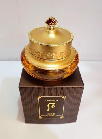 Kem Dưỡng Ẩm Nâng Cơ Whoo Vàng Gongjinhyang Intensive Nutritive Cream 50ml - Chăm Sóc Da Đàn Hồi, Săn Chắc, Chất Liệu Đặc Biệt