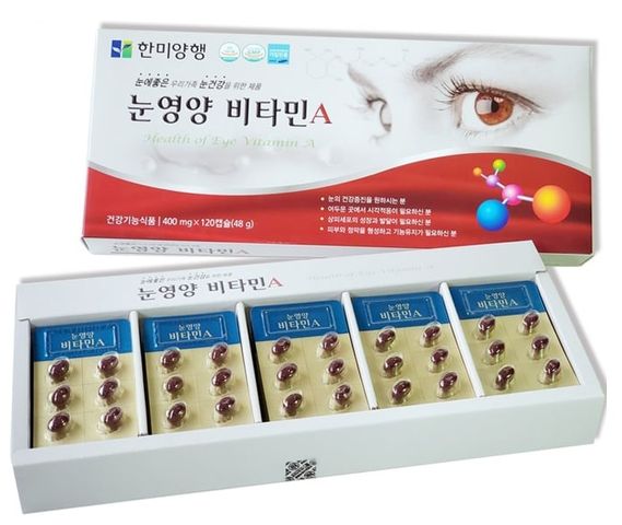 Viên Uống Hỗ Trợ Bổ Mắt  Kwangdong Hàn Quốc Hami hộp 120 viên