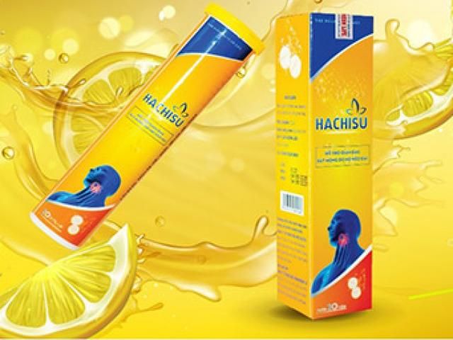 Viên sủi Hachisu Hỗ Trợ Khắc Phục Các Vấn Đề Viêm Họng