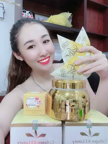 Kem Body Collagen X3 Luxury Đông Anh Giúp Trắng Da Hộp 250 Gr