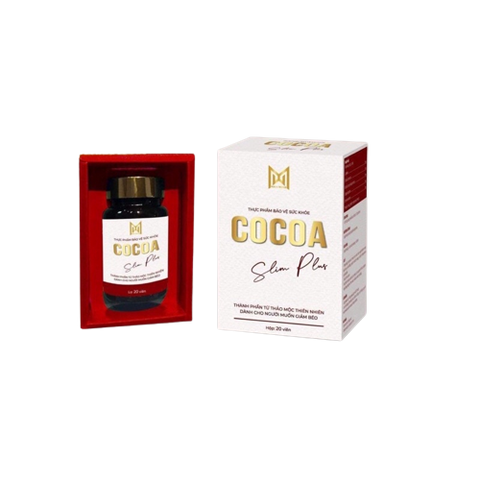 Cocoa Slim Plus Chính Hãng Hộp 20 Viên Uống Hỗ Trợ Giảm Mỡ Bụng