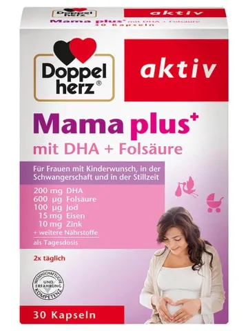 Vitamin bầu tổng hợp Mama Plus nội địa Đức - Doppelherz