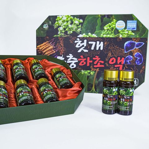 Nước Bổ Gan Đông Trùng Hạ Thảo Well Bio Hàn Quốc - Giải Rượu, Tăng Cường Chức Năng Gan, Hỗ Trợ Sức Khỏe