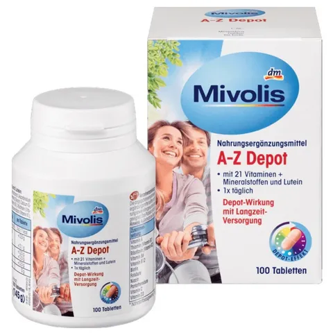 Vitamin tổng hợp AZ Depot cho người dưới 50t - Mivolis