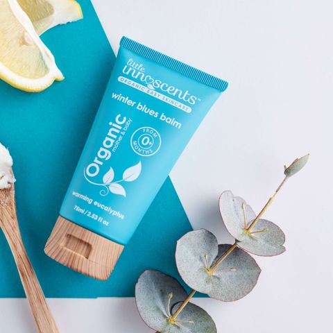 Dầu thoa ấm ngực phòng ngừa ho cảm cho bé Organic - Little Innoscents