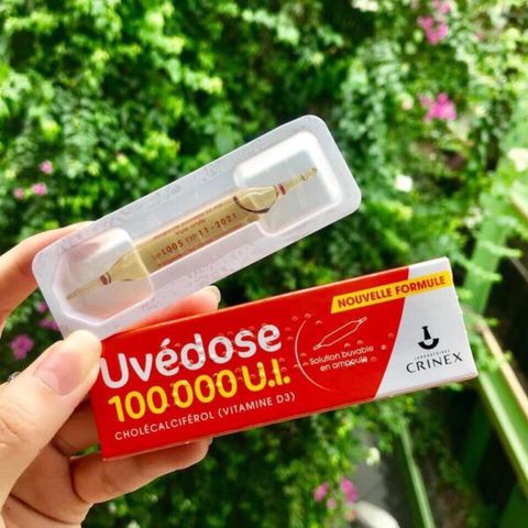 Vitamin D liều cao 1 ống dùng cho 3 tháng - Uvedose