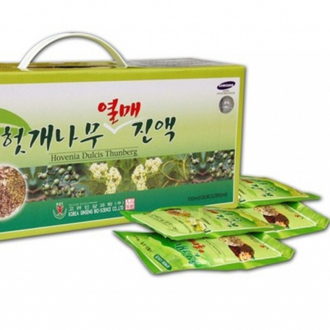 Nước Uống Giải Rượu Mát Gan Bioscience Hàn Quốc - Hộp 30 Gói 100ml, Hỗ Trợ Bổ Gan, Thanh Nhiệt Giải Độc, Tăng Cường Sức Khỏe Gan