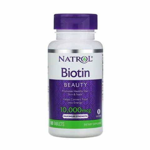 Viên uống mọc tóc, giảm rụng tóc Biotin Mỹ - Natrol