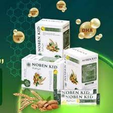 Cốm Noben Kid Bổ sung DHA Hỗ Trợ Tốt Cho Não Bộ Trẻ Nhỏ