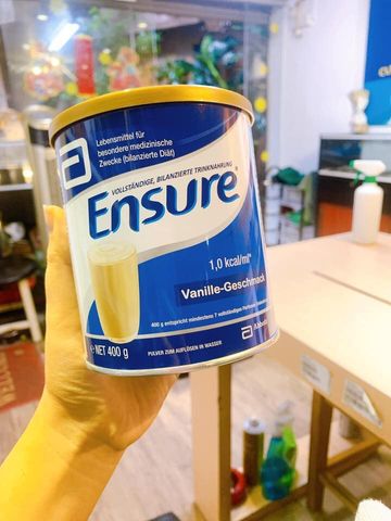 Sữa Bột Abbott Ensure Nhập Khẩu Đức 400g - Bổ Sung Dinh Dưỡng Cho Người Cao Tuổi, Tăng Cường Sức Khỏe & Hệ Miễn Dịch