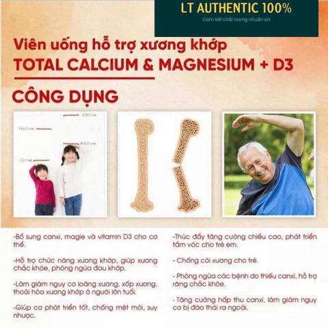 Viên Bổ Sung Canxi Hữu Cơ Magie D3 Blackmores Úc - Hỗ Trợ Chức Năng Xương Khớp 200 Viên