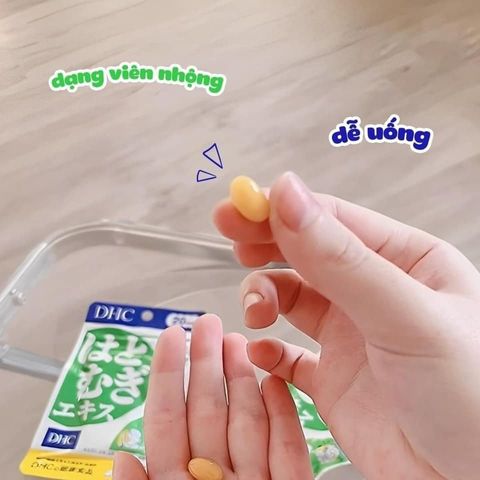 Viên uống trắng da Coix Nhật Bản DHC - 20 viên (20 ngày) - Chiết xuất thiên nhiên, làm trắng da, dưỡng ẩm, chống lão hóa