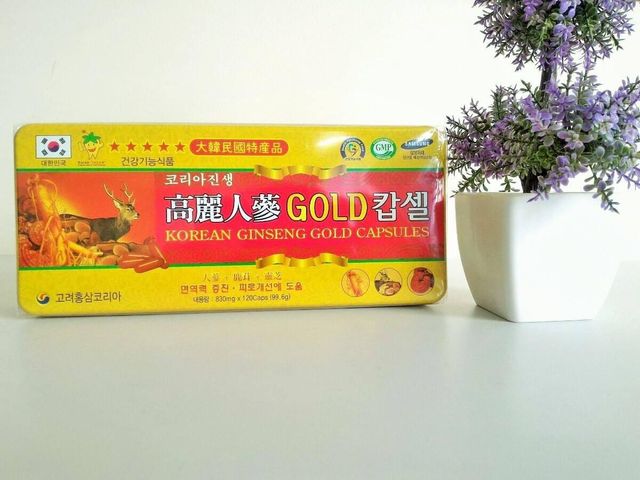 Viên Đạm Hồng Sâm Nhung Hươu Linh Chi Hàn Quốc 120 Viên - Tăng Cường Sức Khỏe, Giảm Căng Thẳng, Dinh Dưỡng Từ Thiên Nhiên