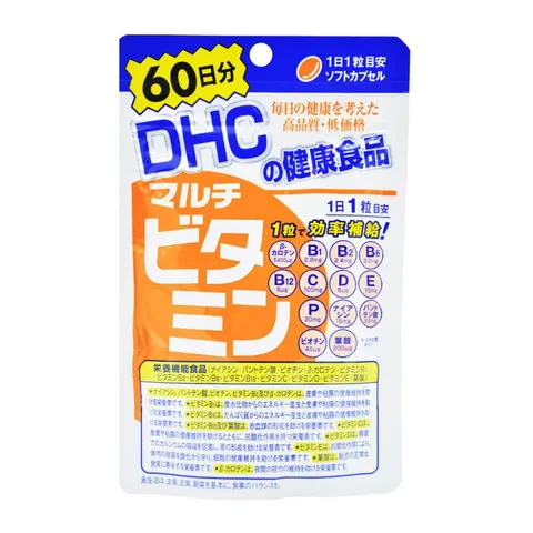 Viên uống Vitamin C Nhật Bản túi 120v 60 ngày sử dụng DHC
