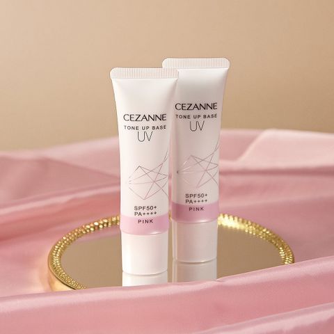 Kem Chống Nắng Cezanne Tone Sáng Hồng/ Trắng/ Kem Lót SPF 50+ PA++++