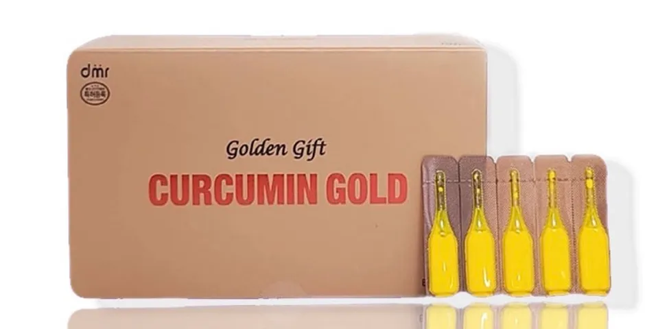 Tinh chất nghệ Nano Golden Gift Curcumin Gold Hàn Quốc hộp 100 tép