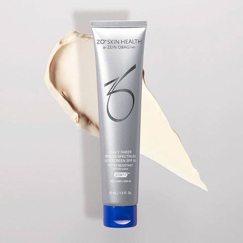 Kem Chống Nắng Hàng Ngày ZO Skin Health Daily Sheer - Broad-Spectrum SPF50 Bảo Vệ Da Nhanh Chóng Chống Nắng UVA UVB Cho Lớp Nền Makeup Tự Nhiên