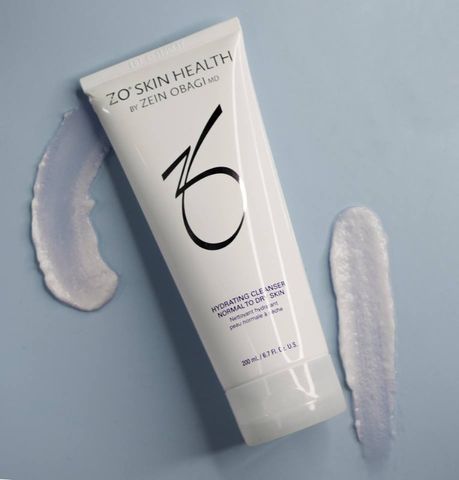 Sữa Rửa Mặt ZO Skin Health Hydrating Cleanser 200ml - Dưỡng Ẩm Cho Da Khô, Nhạy Cảm, Làm Sạch Mềm Mại, Sản Phẩm Mỹ
