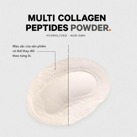 Bột Collagen Codeage Hydrolyzed Multi Collagen Peptides 567g - Sản phẩm bổ sung collagen thủy phân, có 5 loại collagen cần thiết cho sức khỏe da và khớp