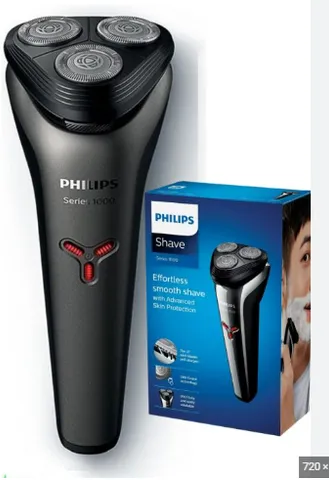 Máy cạo râu Philips S1213 chỉ số chống nước IPX7