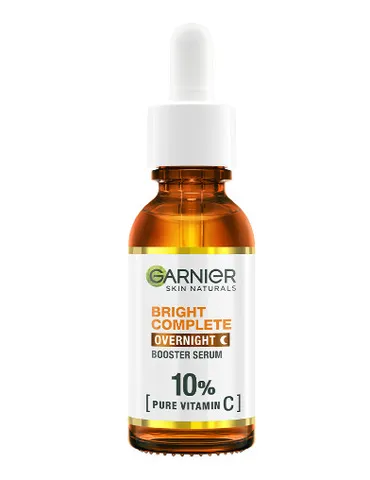 Garnier 10% Vitamin C - Bright Complete Overnight Serum (Ban Đêm) 30ml