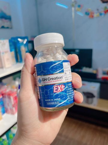 (Có Tem) Viên uống tăng chiều cao Nhật Bản GH Creation EX+ - Hỗ trợ phát triển chiều cao tự nhiên cho trẻ từ 10-30 tuổi