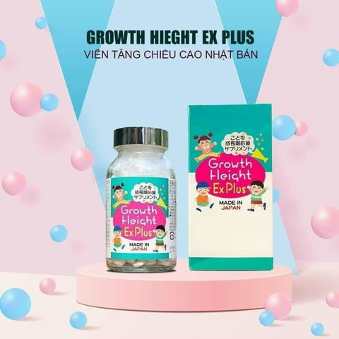Tăng chiều cao Nhật Height Ex cho trẻ từ 3 - 10 tuổi