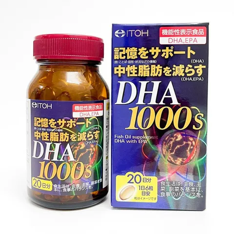 Itoh DHA EPA 1000s bổ não nội địa Nhật Bản