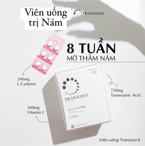 Transino trắng nội địa Nhật Bản chống nám