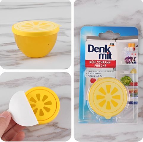 Sáp Khử Mùi Tủ Lạnh Denkmit - Sản Phẩm Chống Mùi Từ Rong Biển Đức, Giúp Thực Phẩm Tươi Lâu Hơn - Đóng Gói 40g
