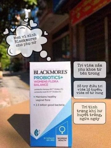 Men phụ khoa Blackmores flora nội địa Úc