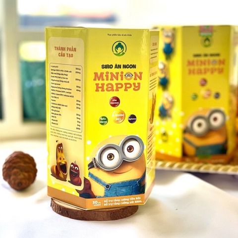 Siro Ăn Ngon Minion Happy Giúp Con Phát Triển Toàn Diện