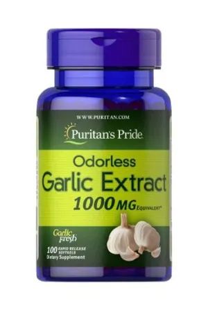 [Mỹ]Viên Uống Tinh Dầu Tỏi Odorless Garlic 1000mg, 100Viên