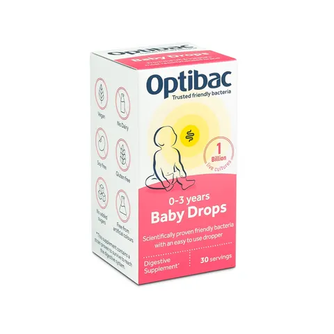 Men vi sinh Optibac nhỏ giọt cho trẻ sơ sinh 10ml
