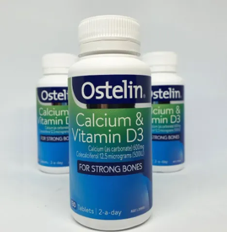 Viên Ostelin Calcium & Vitamin D3 giúp xương chắc khỏe