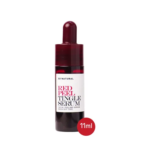 Serum Peel Da Sinh Học Red Peel Tingle Serum So'Natural 10ml Mới