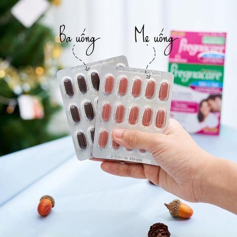Viên uống hỗ trợ thụ thai Pregnacare Him & Her - Vitabiotics