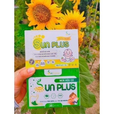 Men Hữu Cơ Sunplus Giúp Hệ Tiêu Hóa Trẻ Sơ Sinh Khỏe Mạnh