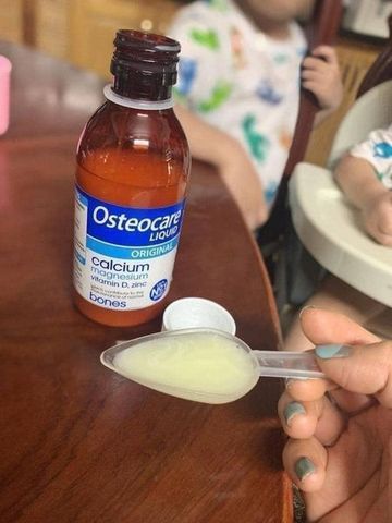 Canxi Nước Osteocare 200ml - Bổ Sung Canxi Dạng Lỏng Cho Bé Từ 3 Tuổi - Chứa Vitamin D3, Kẽm, Magie Tăng Cường Miễn Dịch