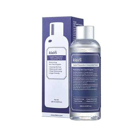 Nước Hoa Hồng Klairs Supple Preparation Không Mùi 180ml