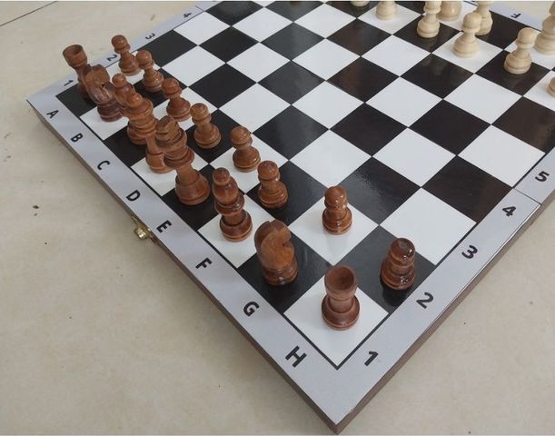 Bàn Cờ Hộp Gỗ Super King Thiết Kế Chuẩn Quốc Tế, BDT 35 x35