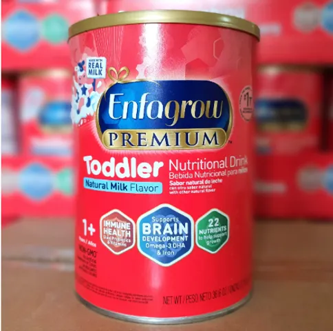 Sữa bột Enfagrow Premium toddler nắp vàng 1.04kg - Mỹ