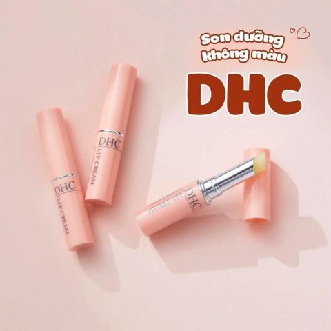 (Chính ngạch) Son Dưỡng DHC Lip Cream Nhật Bản - Cấp Ẩm Mềm Mại, Chống Nứt Nẻ, Chiết Xuất Tự Nhiên, Dành Cho Môi Căng Mịn Và Quyến Rũ