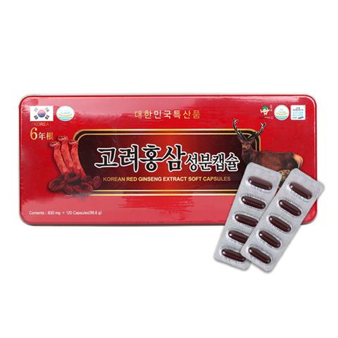 Viên Đạm Sâm Nhung Hươu Linh Chi Hồng Sâm Kana Nongsan 120 Viên - Tăng Cường Sức Khỏe, Hỗ Trợ Hệ Miễn Dịch, Phục Hồi Nhanh Chóng
