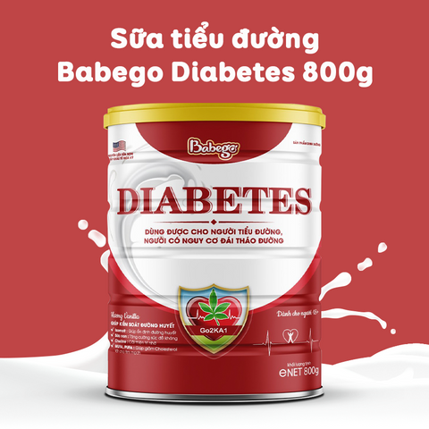 Sữa Cho Người Tiểu Đường Babego Diabetes 800g 94980