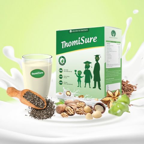 Sữa Hạt ThomiSure Giúp Trẻ Phát Triển Trí Não Toàn Diện