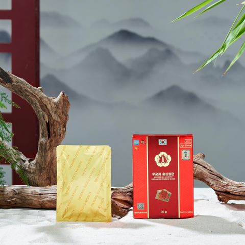 Hồng Sâm Thái Lát Tẩm Mật Ong Mugunghwa Hàn Quốc - Bao Bì 12 Gói, Giúp Tăng Cường Sức Khỏe và Giảm Stress, Thực Phẩm Bổ Sung Tự Nhiên