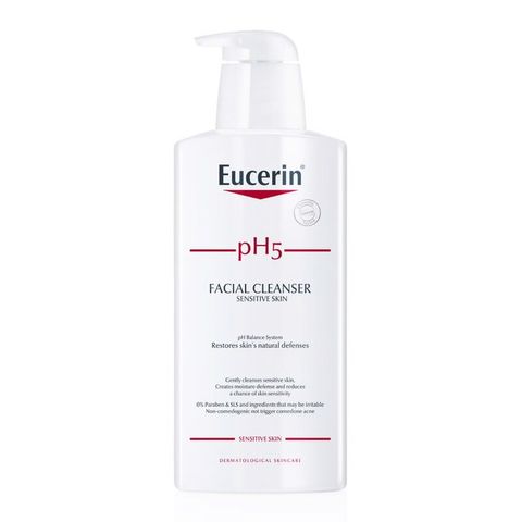 Sữa Rửa Mặt Da Nhạy Cảm Eucerin pH5 Facial Cleanser Sensitive Skin